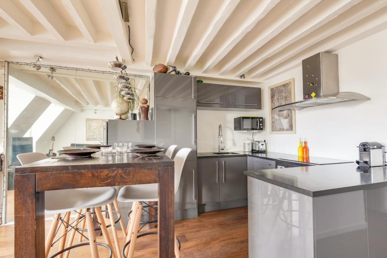 Guestready - Nice And Cozy Apartment Hotel De Ville Paris Exteriör bild