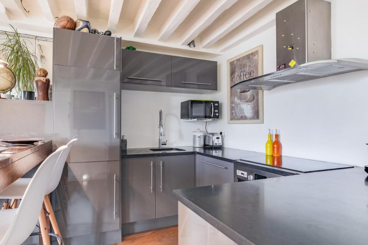 Guestready - Nice And Cozy Apartment Hotel De Ville Paris Exteriör bild
