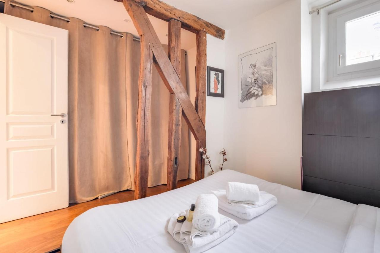 Guestready - Nice And Cozy Apartment Hotel De Ville Paris Exteriör bild